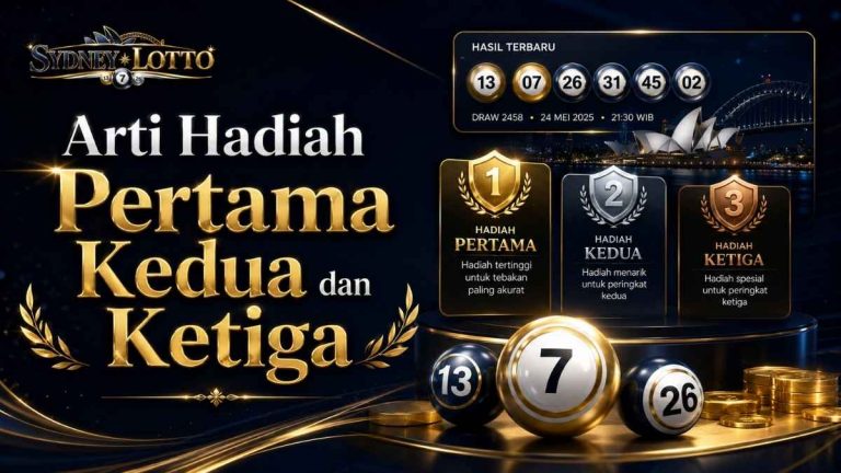 Arti Hadiah Pertama Kedua dan Ketiga