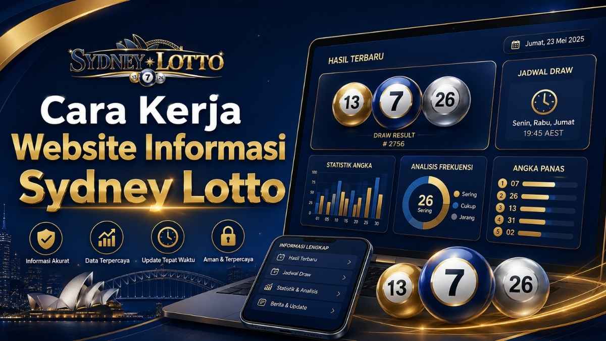 Cara Kerja Website Informasi Sydney Lotto