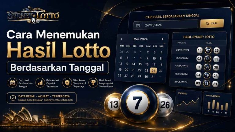 Cara Menemukan Hasil Lotto Berdasarkan Tanggal