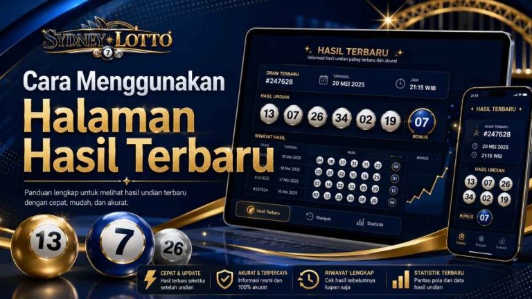 Cara Menggunakan Halaman Hasil Terbaru