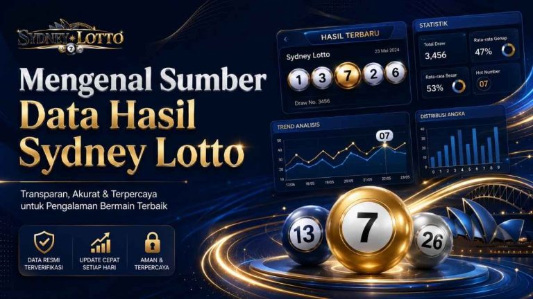Mengenal Sumber Data Hasil Sydney Lotto